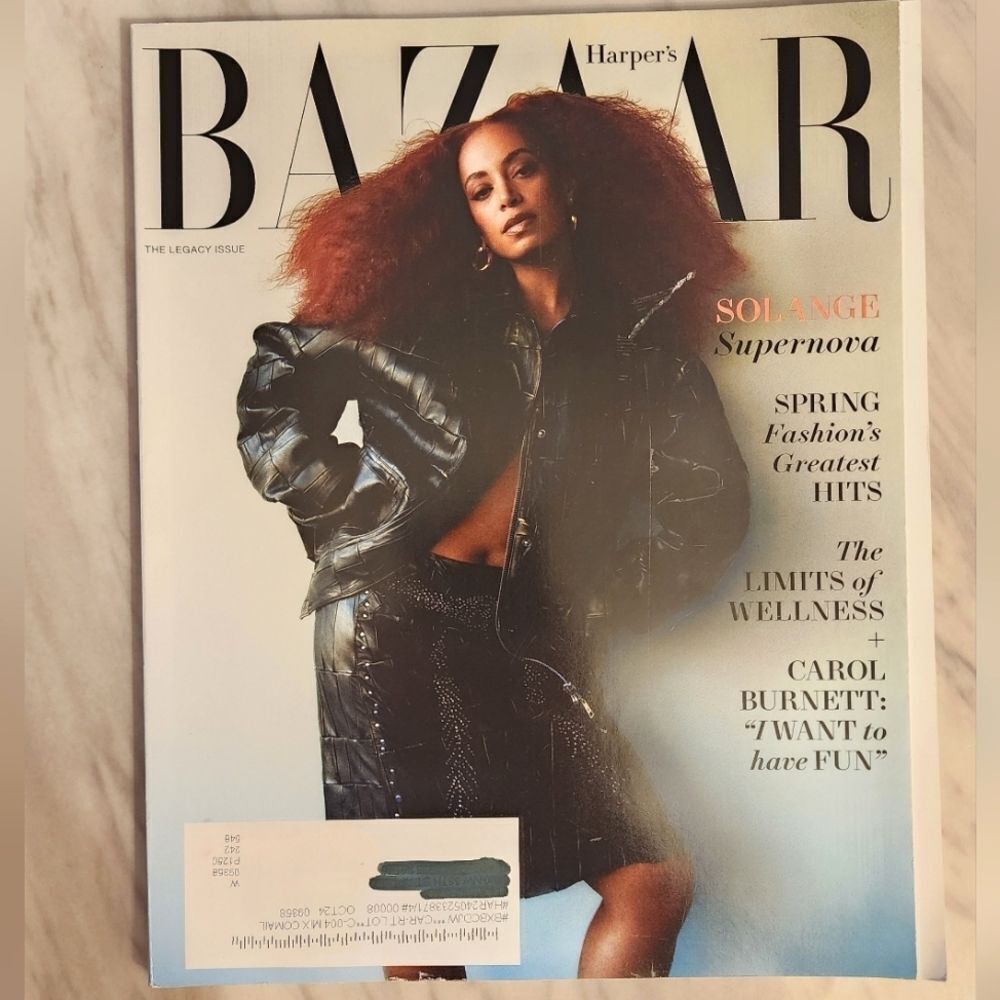 Harper's Bazaar Magazine - Solange Cover